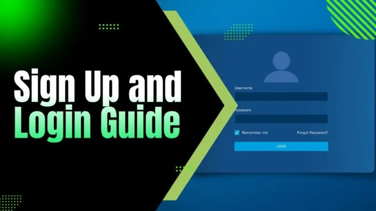 Sign-Up-and-Login-Guide